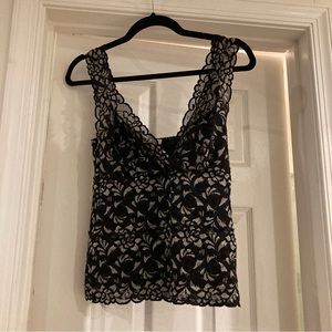 NWT White House Black Market Lace Tank Top
